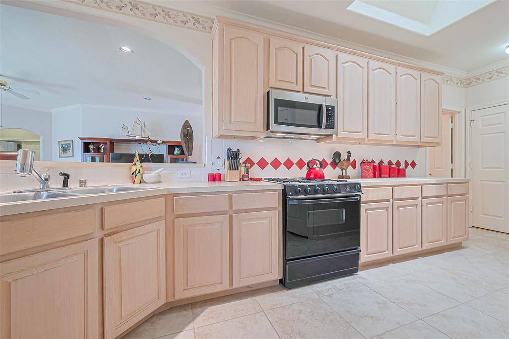 Offering plenty of countertop space for meal prep and cabinetry for all your storage needs.