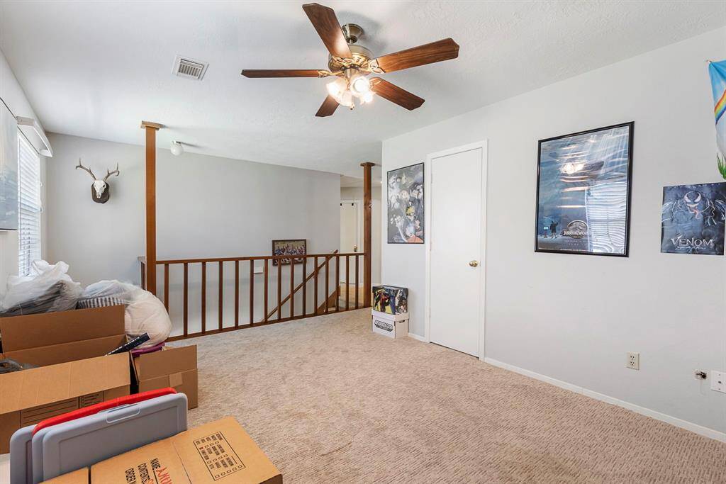 Once upstairs, you'll preview the gameroom, 3 secondary bedrooms and a full bathroom.