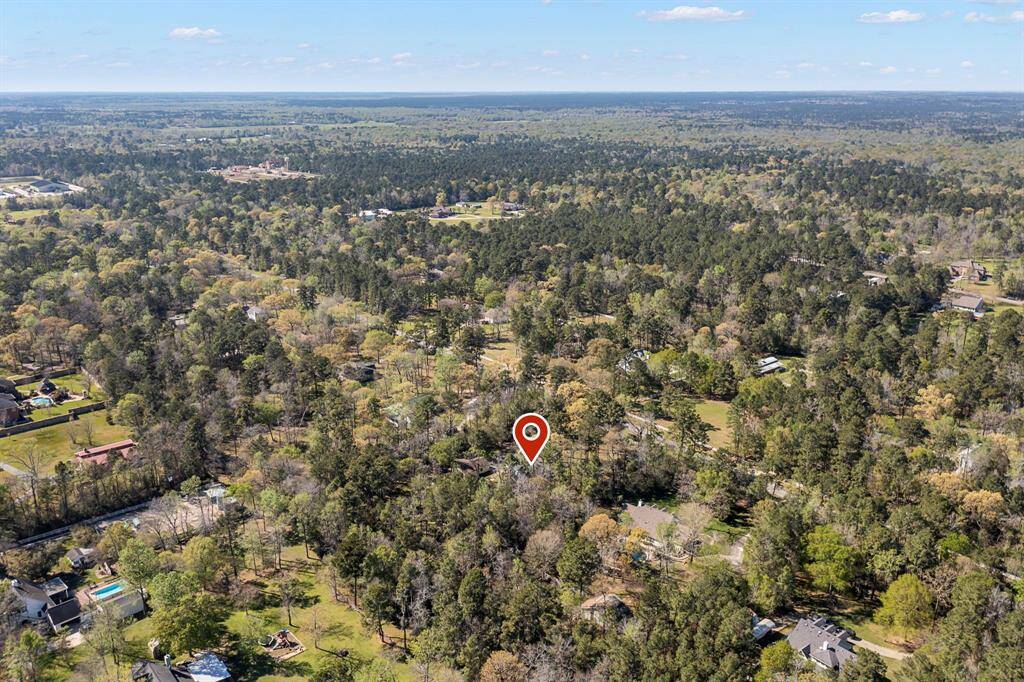 The property is just west of The Woodlands, and a short drive to Lake Conroe for water activites.