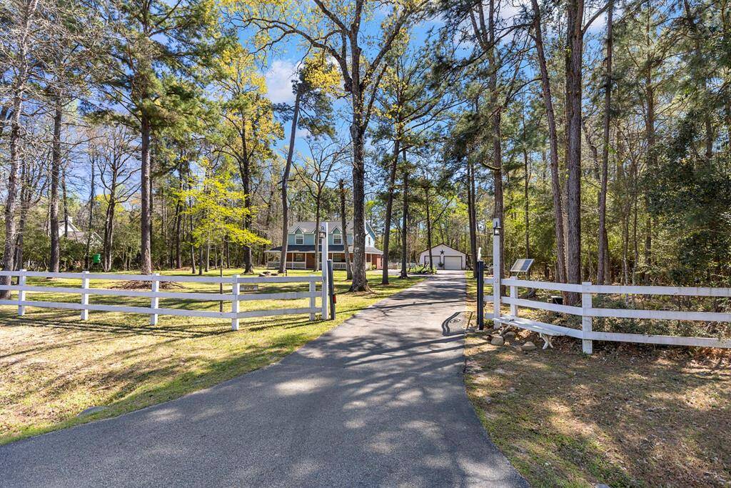 Access entry gate at end of driveway. Property has cross fencing in several areas of property.