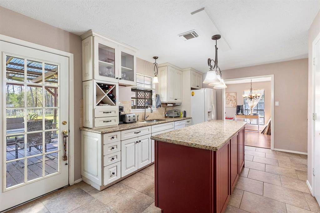 Island kitchen will be a cooks dream.  Plenty of counter space for meal prep and entertaining.