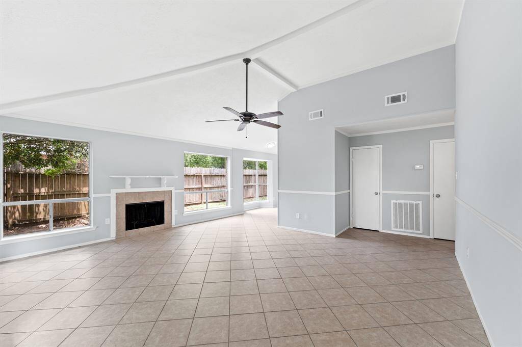 Open and large living room
