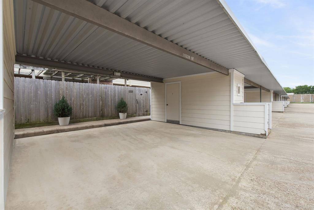 Private, two-car covered parking with a secured rear entrance adds everyday ease and protection from the elements.