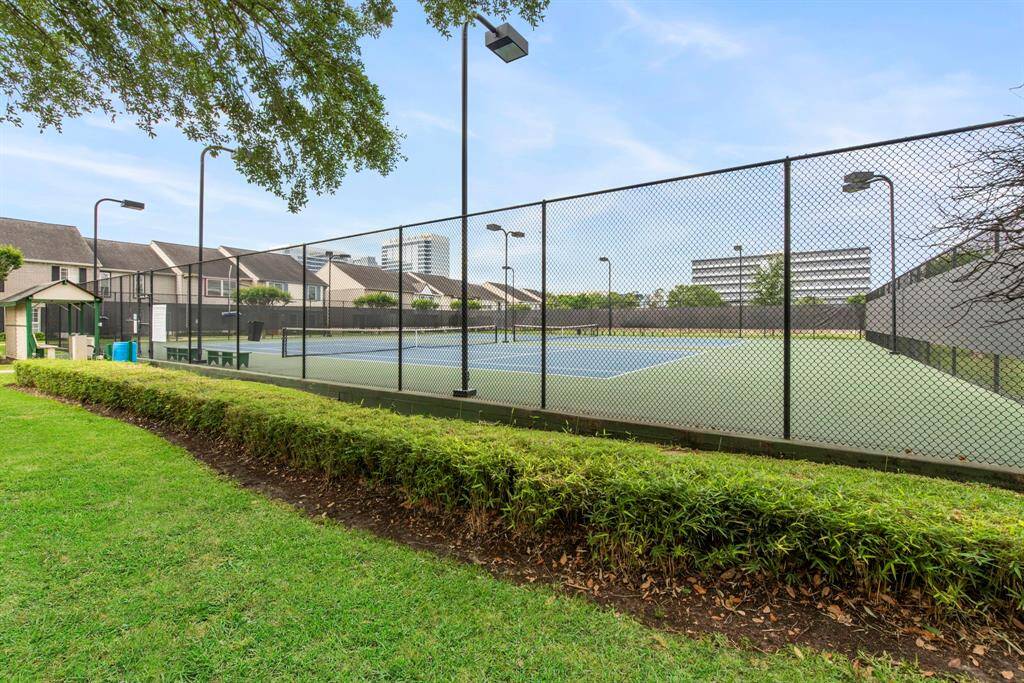 Well-maintained tennis courts are just steps away for your daily dose of activity and competition.
