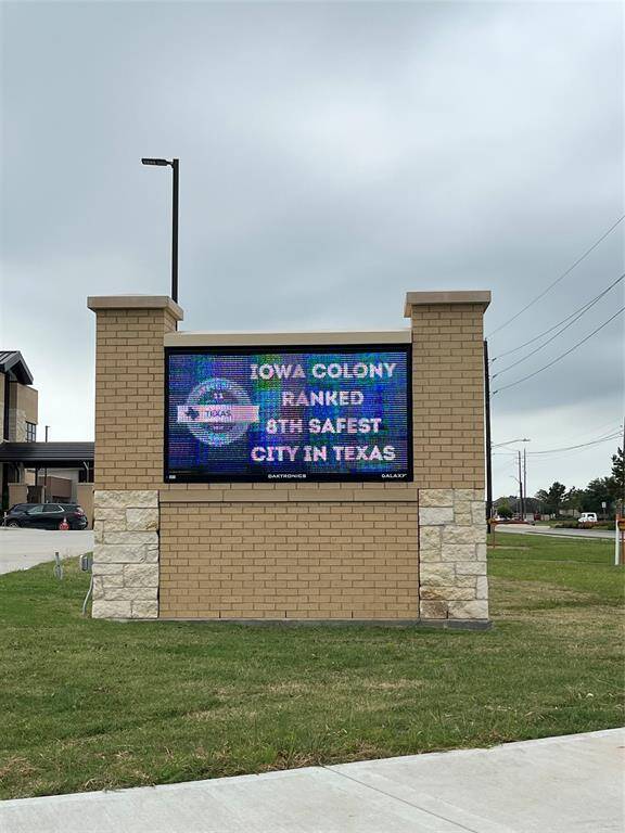 Iowa colony area where this home is located, is the  8th safest city in Texas