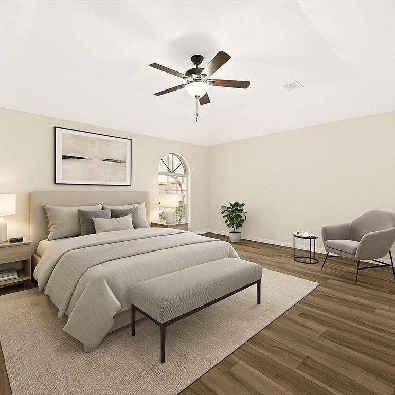 Primary Bedroom Virtually Staged