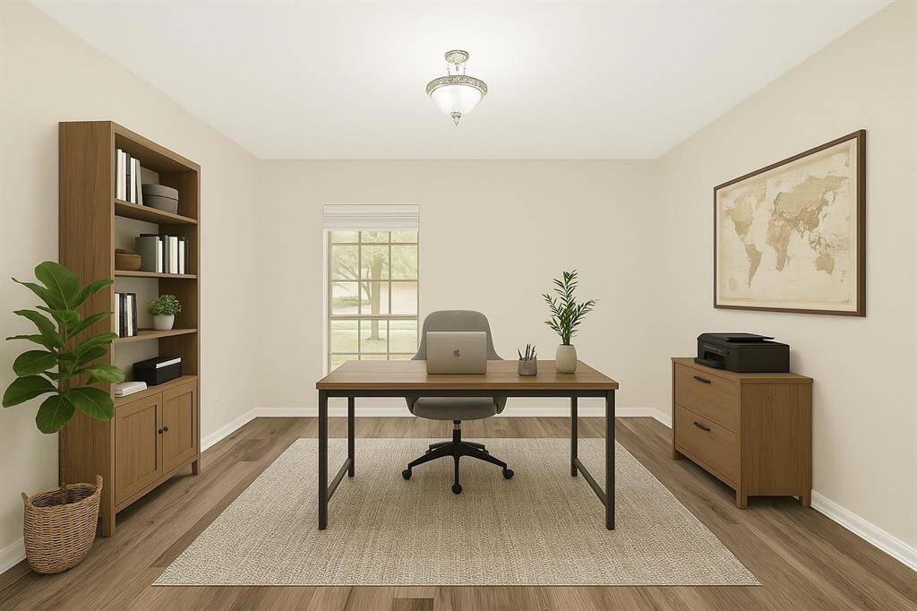 Virtually Staged Office