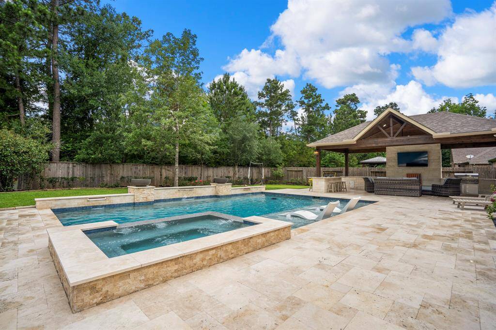 Custom hot tub