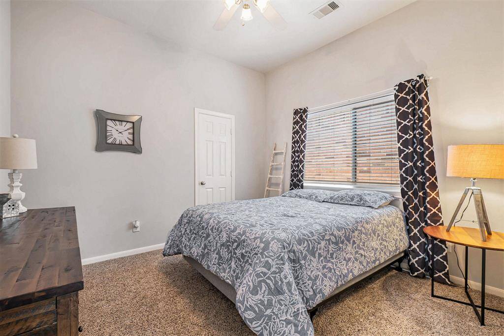 Additional secondary bedroom with great closet space.