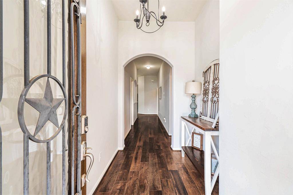 Welcoming entry into this charming home.