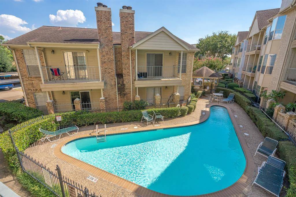 One of two pools