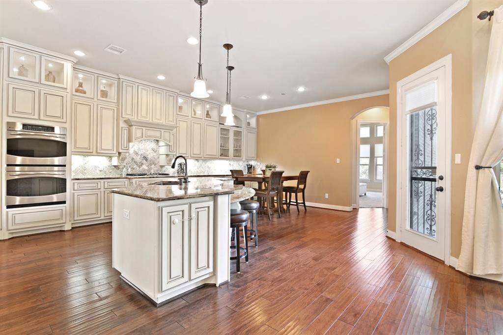 Open concept.  Looking in from Family room