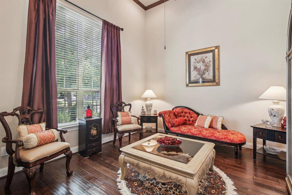 Ideal for remote work or study. Here shown as a den.