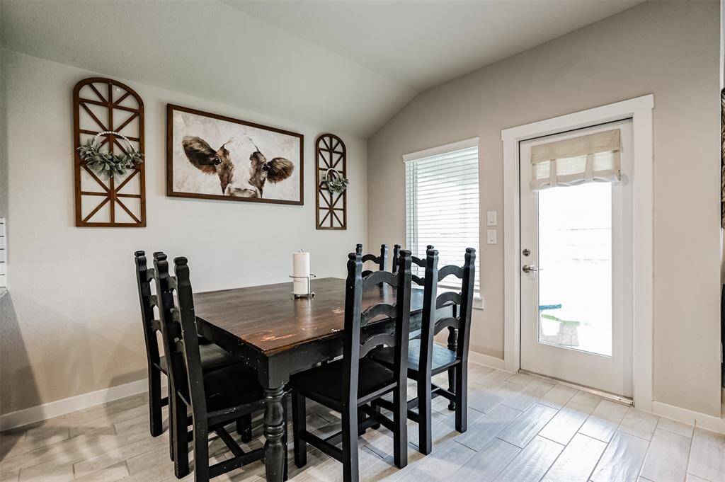 Dining area