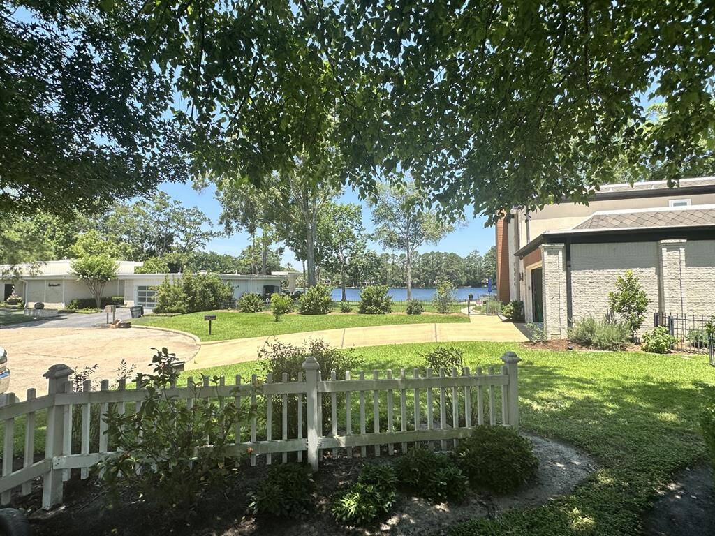 Even a small lake view from the front yard.