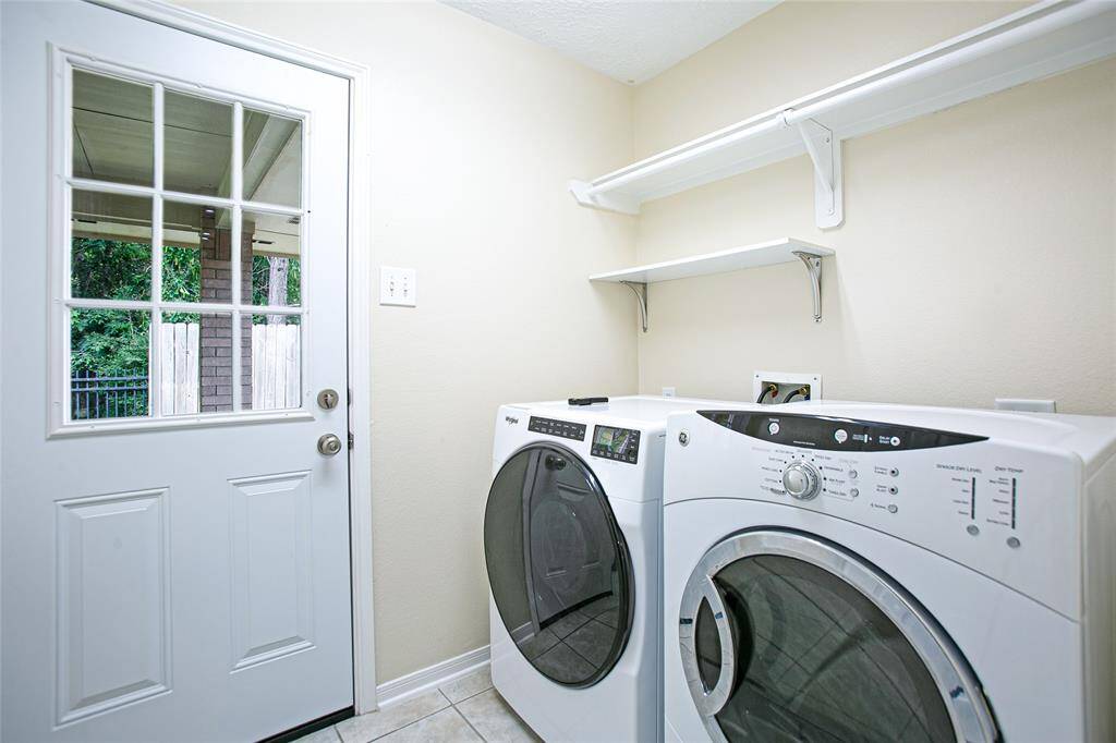 Washer, dryer, refrigerator included!