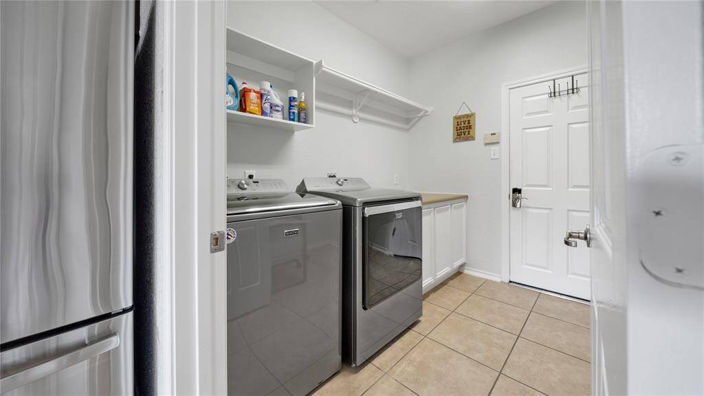 Oversized utility room