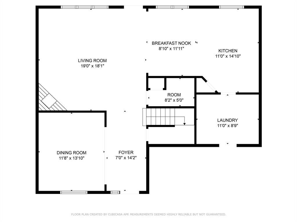 First floor layout