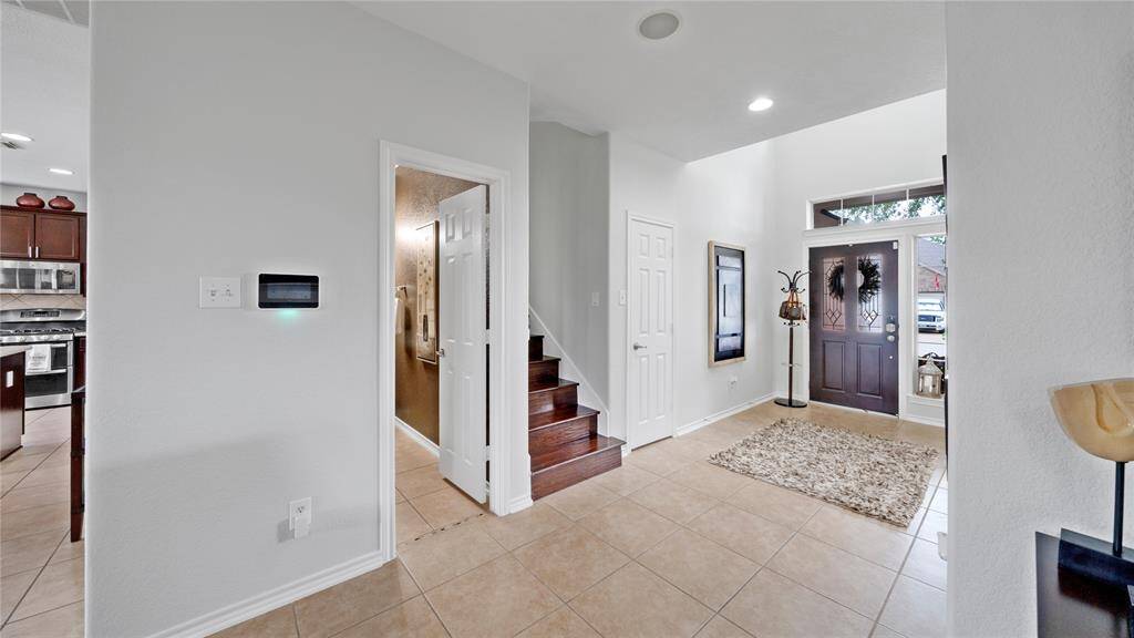 View of the grand entry foyer