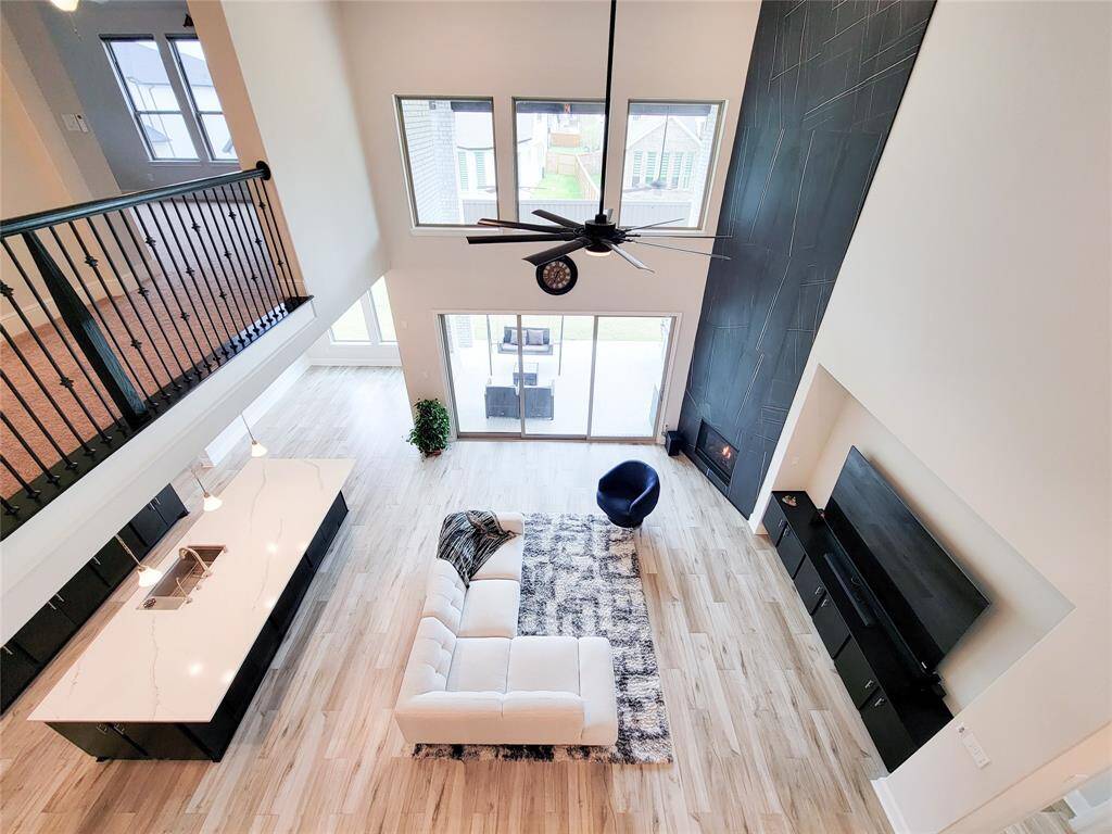 Another view from the top floor, looking down. so much natural light in this home!
