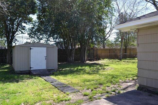 Backyard with Shed