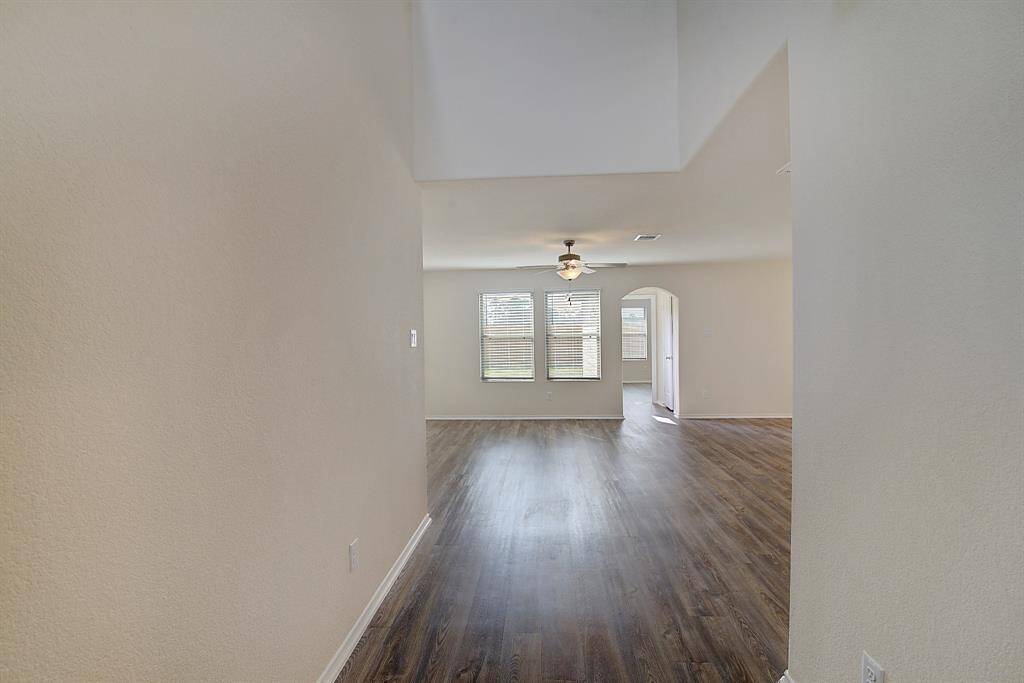 View from the front door off the living room