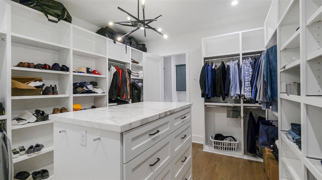 Primary bedroom closet