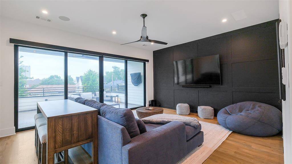 Third floor living area