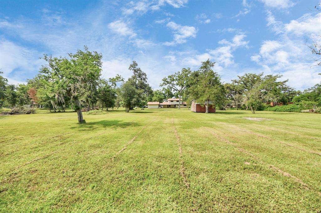 Back of property