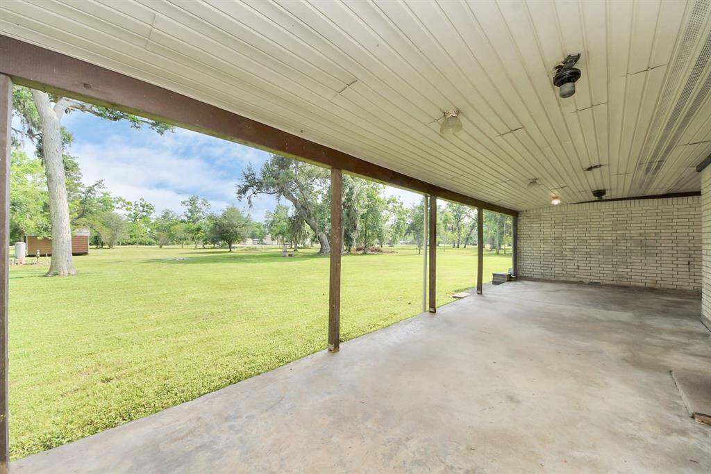 drink your coffee and enjoy the beautiful view of your property
