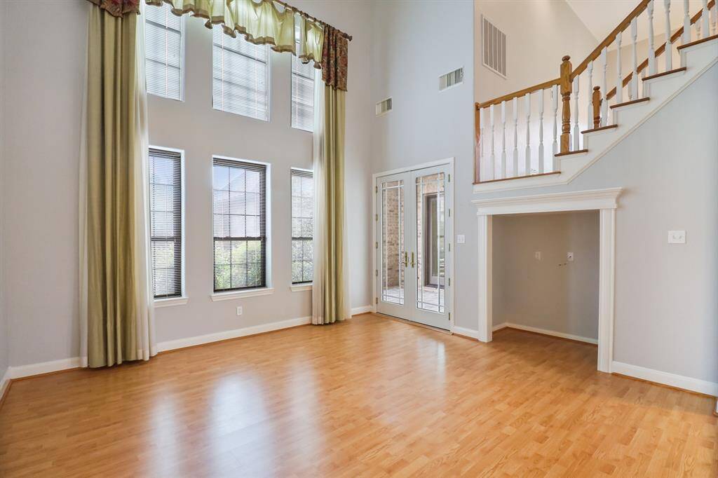 Den/Family Room with access to the courtyard