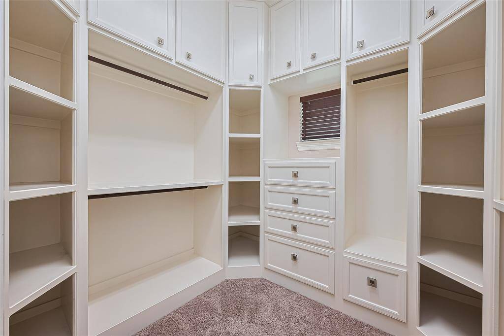 This is the closet of your dreams. Closet is 26 ft long and features a separate dressing area.