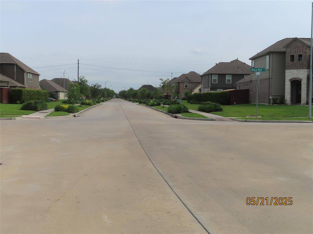 This is a street view of the main entrance to Edgewood Village.