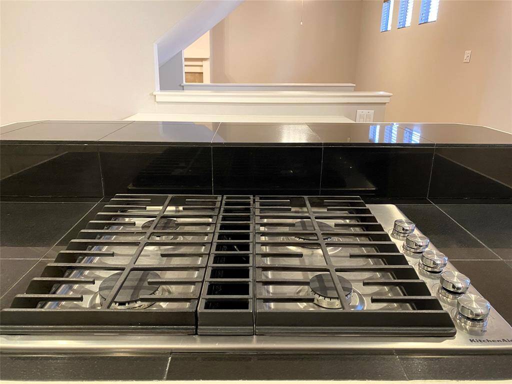 Kitchen Aid brand gas cook top.