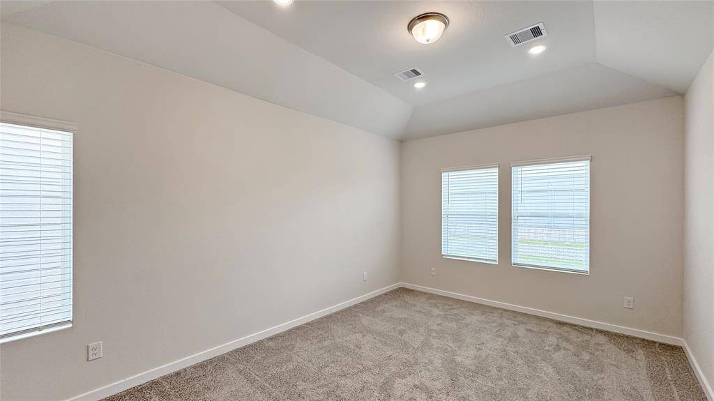 Spacious primary bedroom