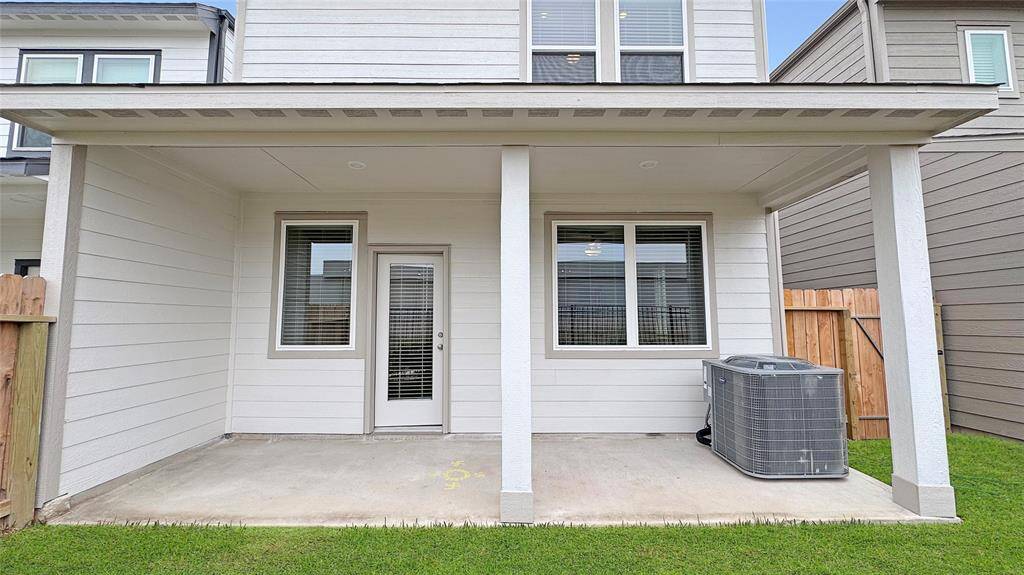 Covered patio