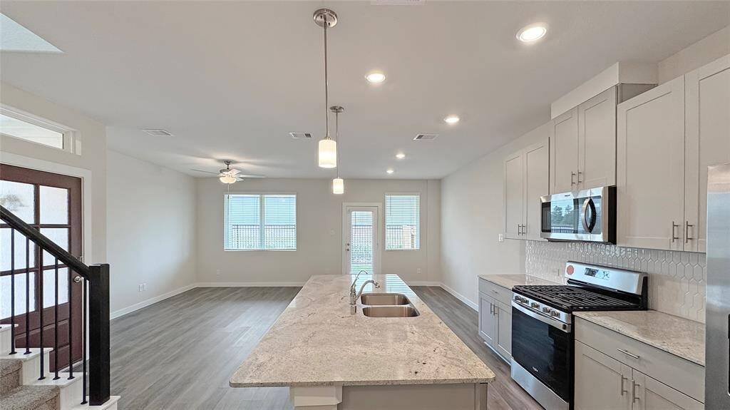 Open concept living!