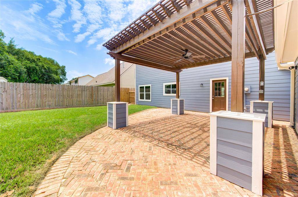 Another angle of backyard.