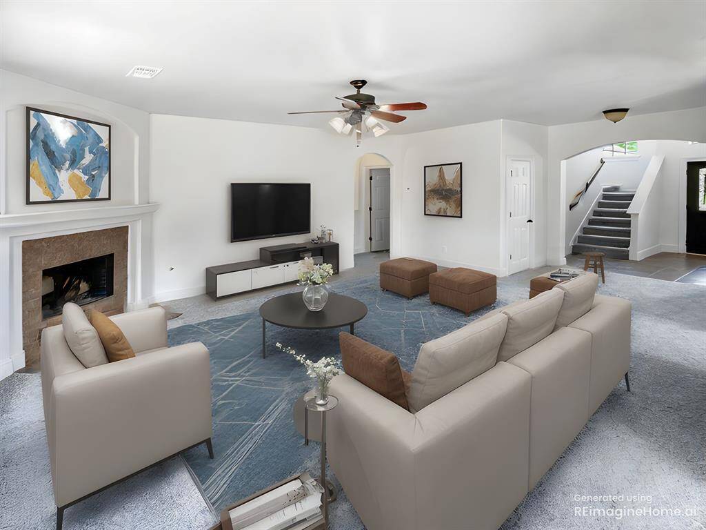 Large open living area
