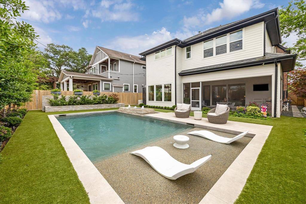 Take a dip in the heated gunite pool with a sunning deck.