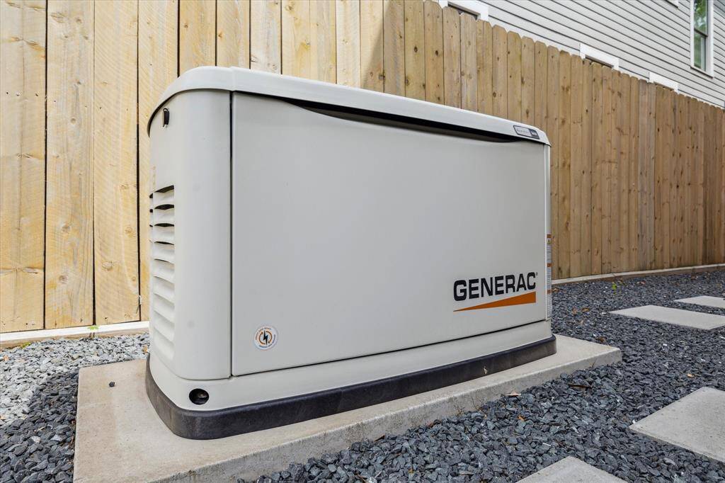 Generator ready to power the entire home!