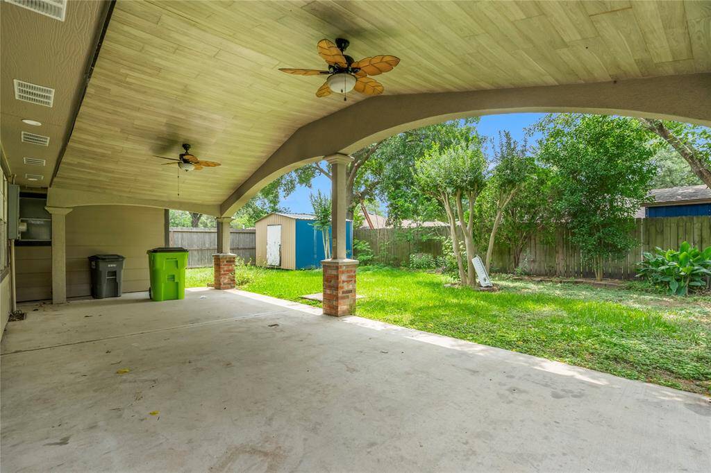 Large Covered Patio