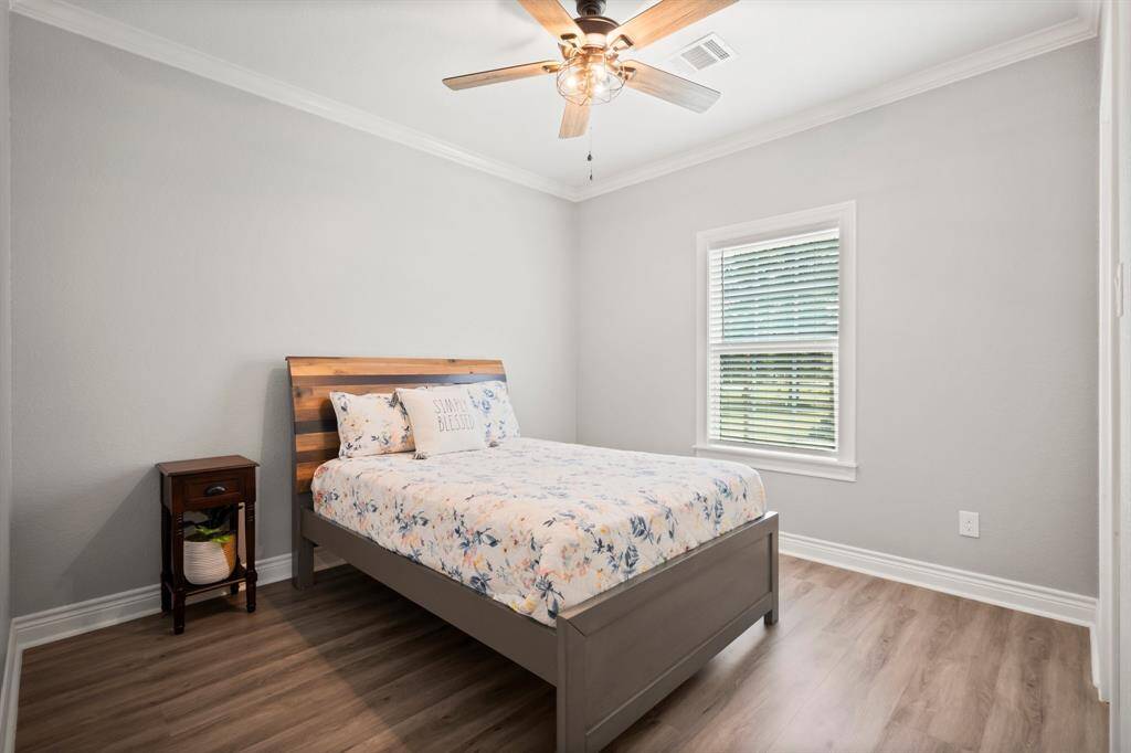 Generously sized secondary bedroom.