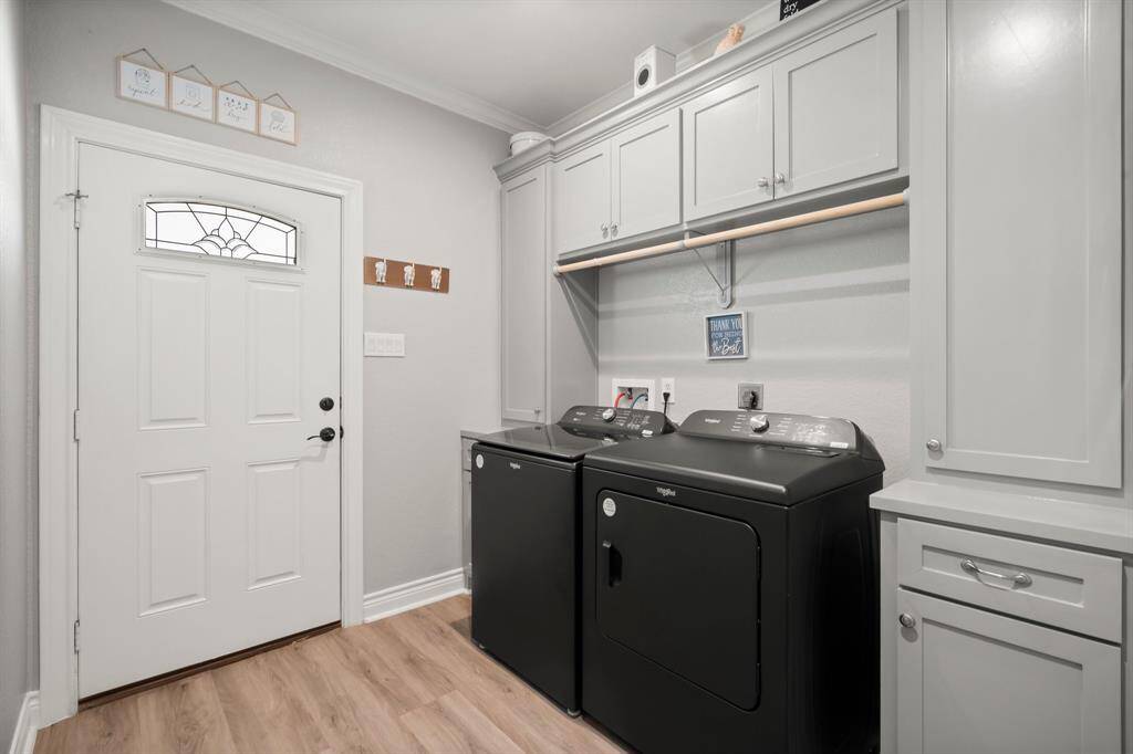 In home utility room