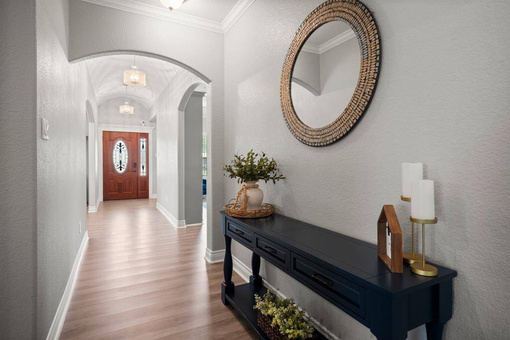 Welcoming entryway