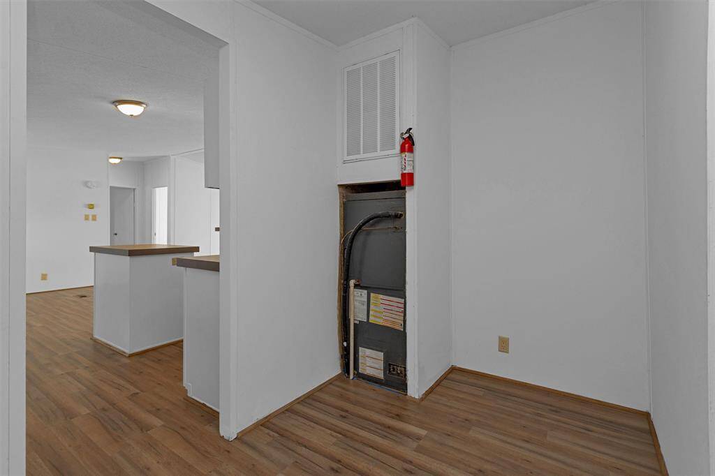 Utility room is off the kitchen