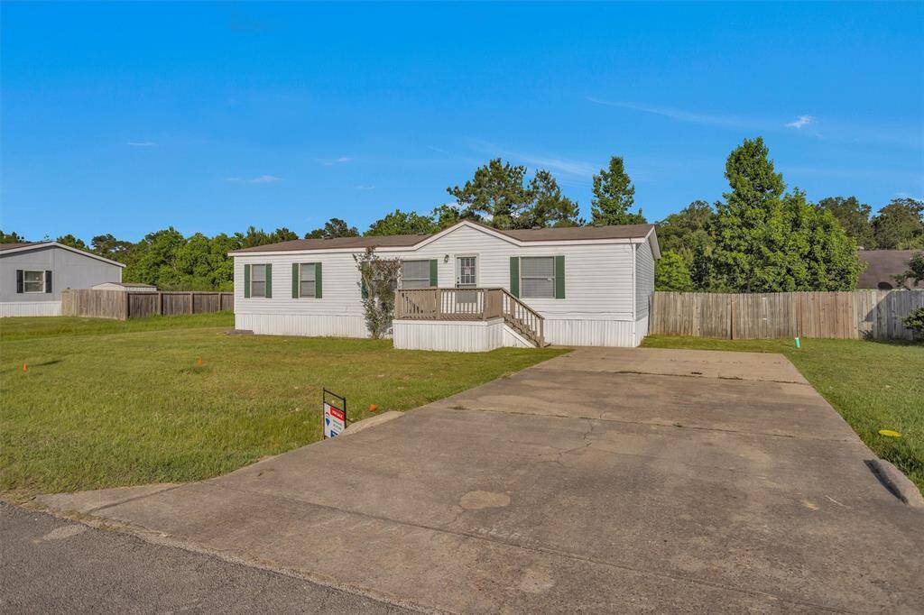 Double wide driveway
