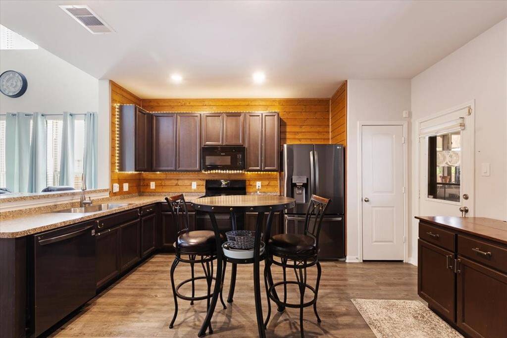A bold pop of color and sleek design