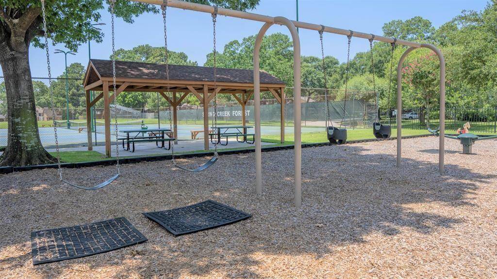 Swings for all ages.