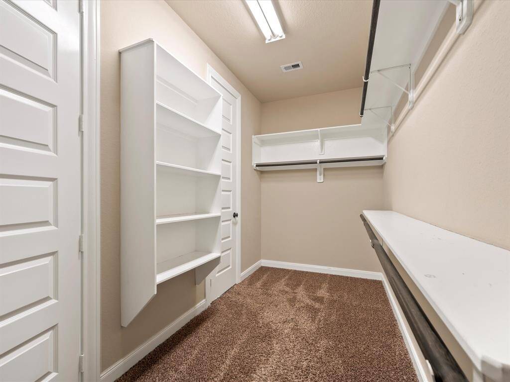 Primary Walk-In Closets with Double Doors